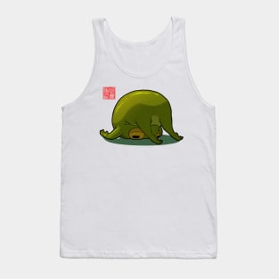 Monday Mood Yoga Frog Folded Tank Top